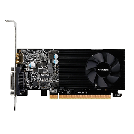 Видео карта GIGABYTE GeForce® GT 1030 2GB GDDR5 64 bit, Low Profile, DVI-D, HDMI