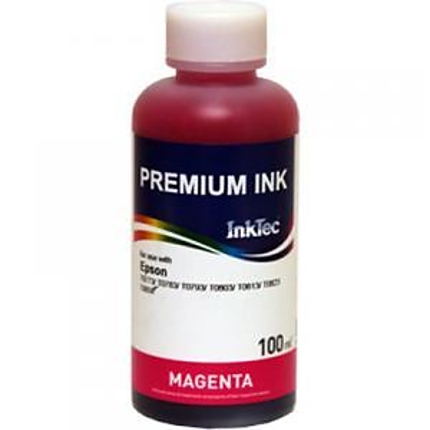 Бутилка с мастило INKTEC за Canon GI-490/790/890/990, Червен, 100 ml