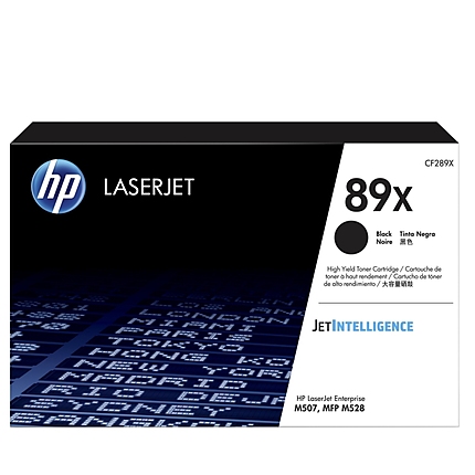 HP 89X Black LaserJet Toner Cartridge