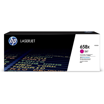 HP 658X Magenta LaserJet Toner Cartridge