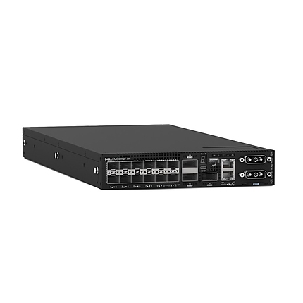 Dell EMC Switch S4112F, 12 x 10GbE SFP+, 3 x 100GbE QSFP28, IO to PSU, 2 x AC PSU, OS10, 1Yr PS NBD, 210-AOYR