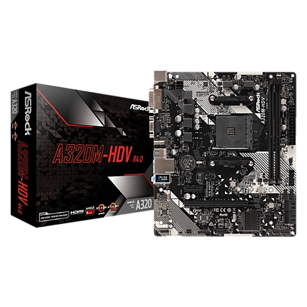 ASROCK A320M-HDV R4.0 /AM4