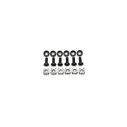 Formrack M6 Caget nut, cup washer, screw, set=50 pcs