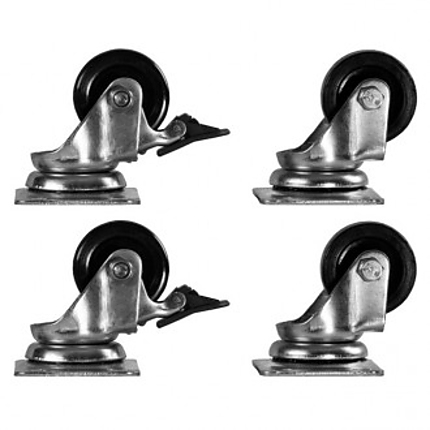 Formrack Castor group (4 pcs. of castors) for free standing and server racks