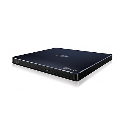 Hitachi-LG BP55EB40  External Ultra Slim Portable Blue-ray Disc M-DISC Support, USB 2.0