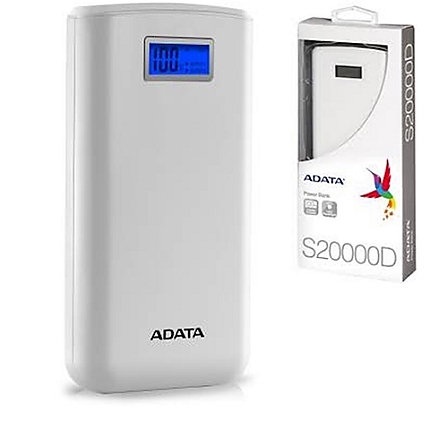 ADATA POWER BANK S20000D WHITE