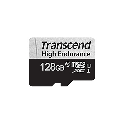 Transcend 64GB micro SD w/ adapter U1, High Endurance