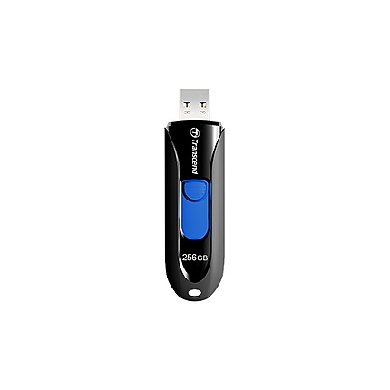 Transcend 256GB, USB3.1, Pen Drive, Capless, Black