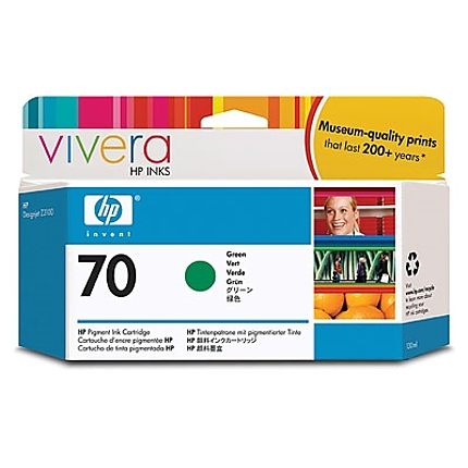 HP 70 130-ml Green Ink Cartridge