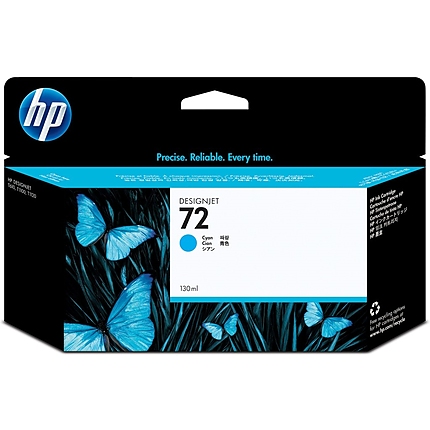 HP 72 130-ml Cyan Ink Cartridge