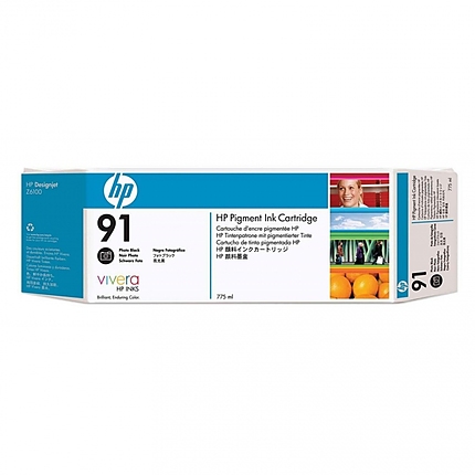 HP 91 775-ml Pigment Photo Black Ink Cartridge