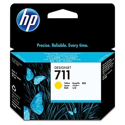 HP 711 29-ml Yellow Ink Cartridge