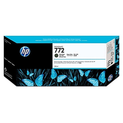 HP 772 300-ml Matte Black Designjet Ink Cartridge