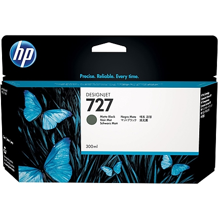 HP 727 300-ml Matte Black Designjet Ink Cartridge