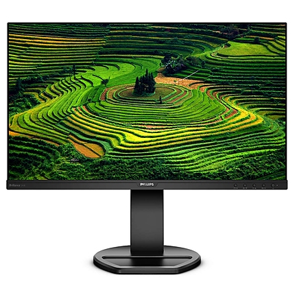 Philips 241B8QJEB, 23.8" Wide IPS, LED, 5ms, 1000:1, 20M:1 DCR, 250cd/m2, 1920x1080@60Hz, Tilt, Swivel, Heigh Adjust, Pivot, D-Sub, HDMI, DVI, DP, USB, Headphone Out , Speakers, Black