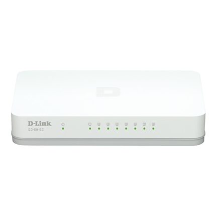 Суич D-LINK GO-SW-8G, 8 портов, Gigabit