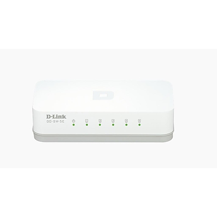 Суич D-Link GO-SW-5E/E, 5 портов 10/100