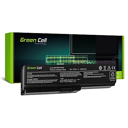 Батерия  за лаптоп Toshiba Satellite C650 C650D C660 C660D L650D L655 L750 PA3635U PA3817U 10.8V  4400 mAh GREEN CELL