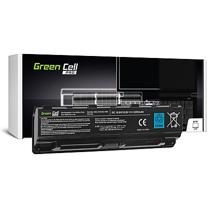 Батерия  за лаптоп Toshiba Satellite C50 C50D C55 C55D C70 C75 L70 P70 P75 S70 S75 PA5109 10.8V 5200 mAh GREEN CELL