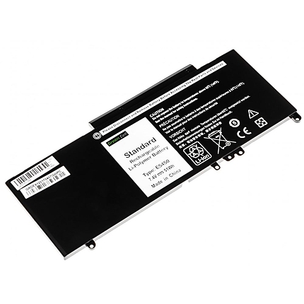 Батерия  за лаптоп Dell Latitude E5450 E5470 E5550 E5570 7.4V 6900mAh GREEN CELL