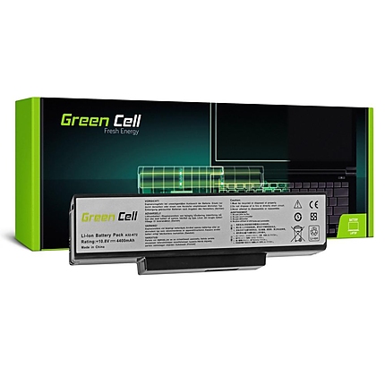 Батерия  за лаптоп Asus N71 K72 K72J K72F K73SV N71 N73 N73S N73SV X73S 10.8V 4400mAh GREEN CELL