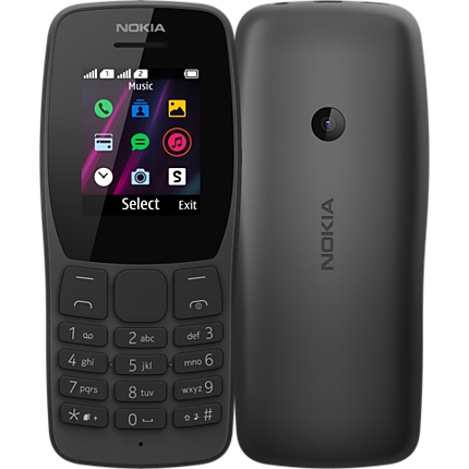 NOKIA 110 DS BLACK