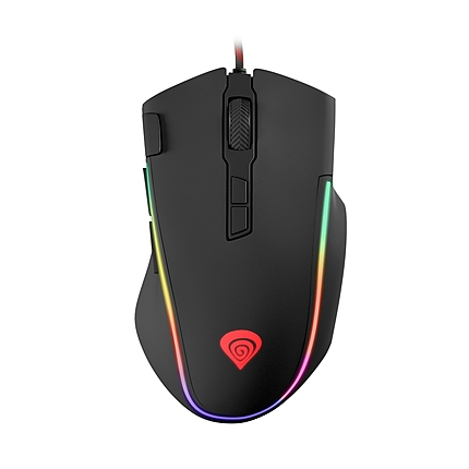 Genesis Gaming Mouse Krypton 700 7200Dpi With Software Rgb Illuminated Black