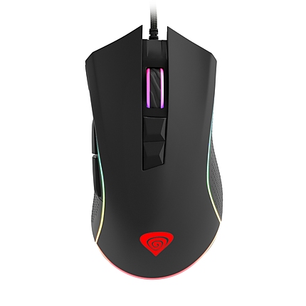 Genesis Gaming Mouse Krypton 770 12000Dpi Optical With Software Rgb Illuminated Black