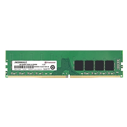 Transcend 16GB JM DDR4 2666Mhz U-DIMM 1Rx8 2Gx8 CL19 1.2V