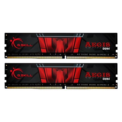 Памет G.SKILL Aegis 16GB(2x8GB) DDR4 PC4-25600 3200MHz CL16 F4-3200C16D-16GIS