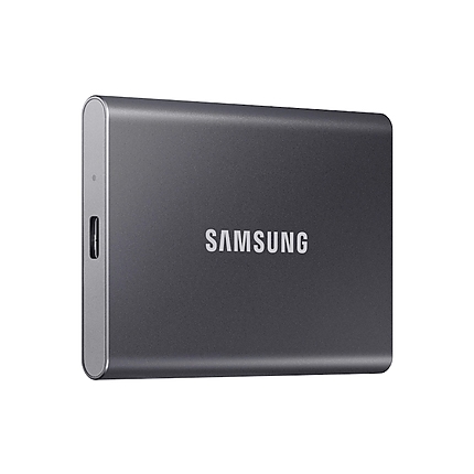 Samsung Portable SSD T7 500GB, USB 3.2, Read 1050 MB/s Write 1000 MB/s, Titan Gray