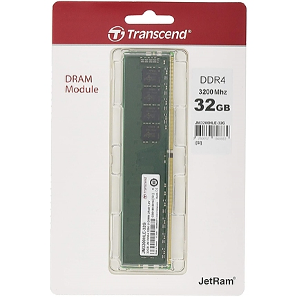 Transcend 32GB JM DDR4 3200Mhz U-DIMM 2Rx8 2Gx8 CL22 1.2V