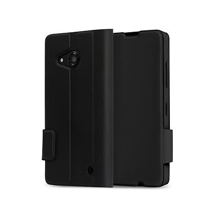 MS LUMIA 550 FLIP COVER BLACK