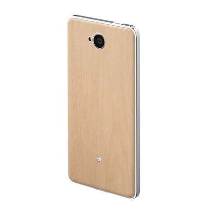 MS LUMIA 650 FLIP CVR LGH WOOD