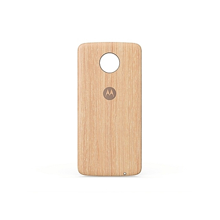 MOTO Z BACK COVER WASHED OAK