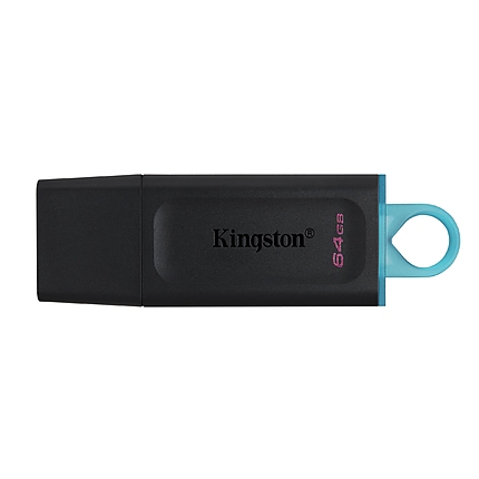 USB памет KINGSTON DataTraveler Exodia 64GB, USB 3.2 Gen 1, Черен