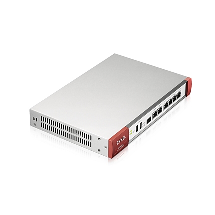 Защитна стена ZYXEL USG ATP200 UTM BDL Sandboxing, 10/100/1000, 4x LAN/DMZ, 2x WAN, 1xSFP, 2xUSB, с включени лицензи за 1 година