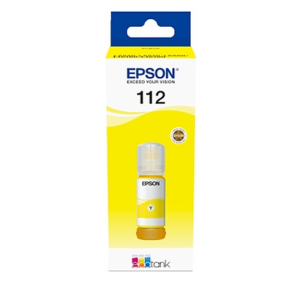 Epson 112 EcoTank Pigment Yellow ink bottle