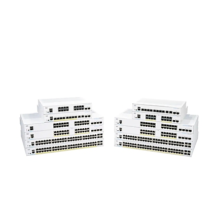 Cisco CBS350 Managed 8-port GE, Ext PS, 2x1G Combo