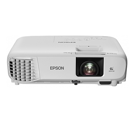 Epson EB-FH06, Full HD 1080p (1920 x 1080, 16:9), 3 500 ANSI lumens, 16 000:1, USB, 2x HDMI, VGA, Wireless 802.11b/g/n (optional), Lamp warr: 12 months or 1000 h, White