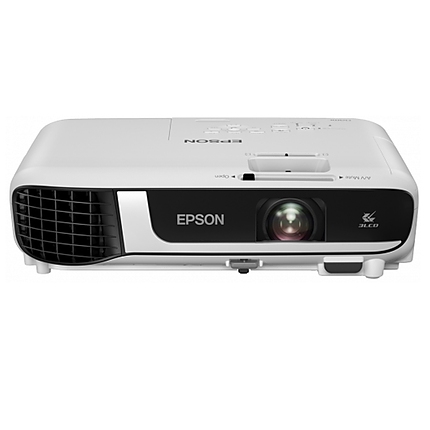 Epson EB-W51, WXGA (1280 x 800, 16:10), 4000 ANSI lumens, 16000:1, WLAN (optional), HDMI, USB 3:1 function, VGA, Speakers, Lamp warr: 12 months or 1.000 h, White