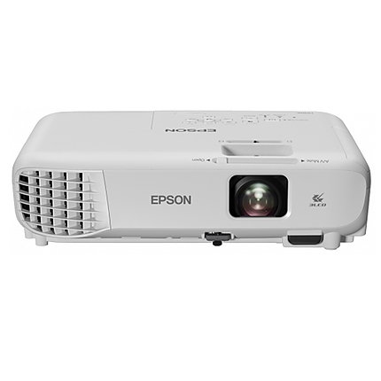 Epson EB-W06, WXGA (1280 x 800, 16:10), 3700 ANSI lumens, 16 000:1, HDMI, USB, WLAN (optional), Speakers, 24 months, Lamp: 12 months or 1000 h, White