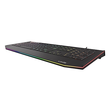 Genesis Gaming Keyboard Lith 400 RGB US Layout RGB Backlight X-Scissor Slim