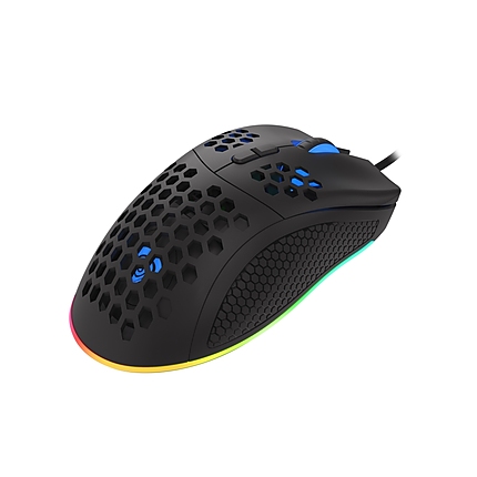 Genesis Light Weight Gaming Mouse Krypton 550 8000 DPI RGB Software Black