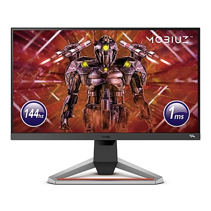 BenQ MOBIUZ EX2510, 24.5", IPS, HDRi, 144Hz, 1ms, 1920x1080 FHD, FreeSync Premium, 99% sRGB, HDR10, B.I.+, Light Tuner, Black eQualizer, Color Vibrance, Quick OSD, Eye-Care, treVolo Speakers 2.5Wx2, 1000:1, 400 cd/m2, 2x HDMI v2.0, DP, Height Adj., Grey