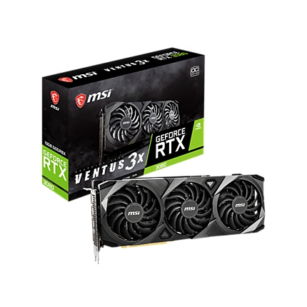 MSI RTX3080 VENTUS 3X 10G OC