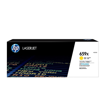 HP 659X  High Yield Yellow Original LaserJet Toner Cartridge