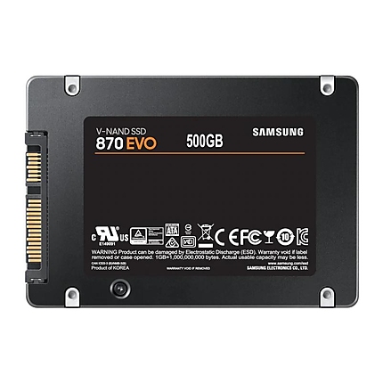 Solid State Drive (SSD) SAMSUNG 870 EVO SATA 2.5”, 500GB, SATA 6 Gb/s, MZ-77E500B/EU