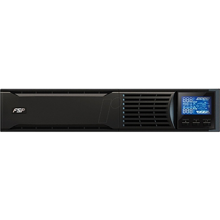 UPS FSP Group Champ Rack 1K, 1000VA, 900W, LCD, 3 Schuko, USB, RS-232