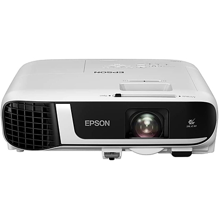 Epson EB-FH52, Full HD 1080p (1920 x 1080, 16:9) 240Hz Refresh, 4 000 ANSI lumens, 16 000:1, VGA, HDMI, USB, WLAN, Speakers, 36 months, Lamp: 36 months or 1 000 h, White